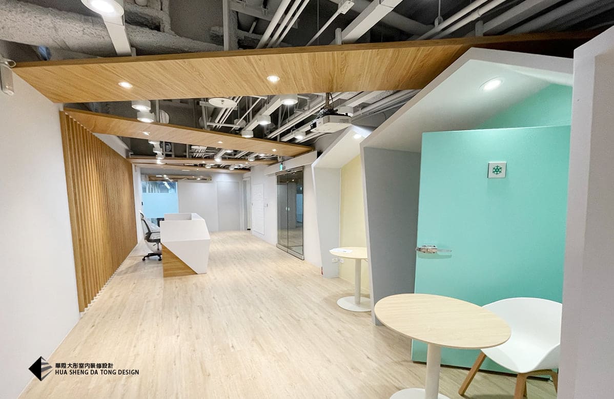 商業空間設計ˍ板橋科技公司辦公室裝修