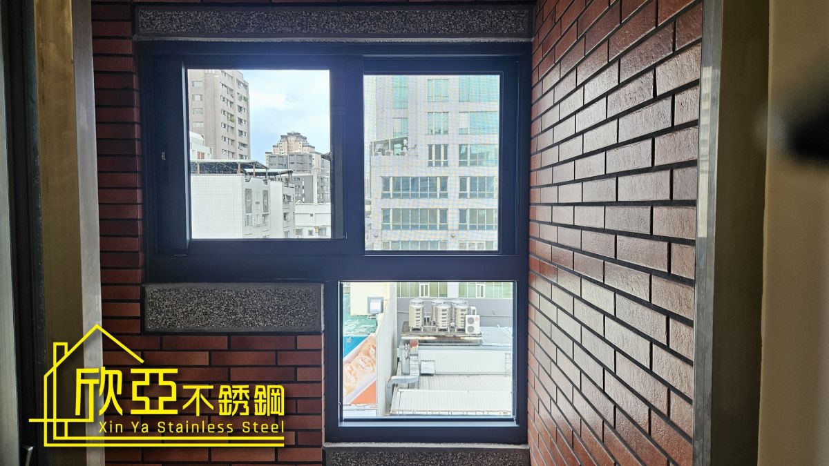 【台中鋁門窗】安裝牛牌氣密窗-舊窗零件更換